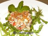 Rillettes de crabe au gingembre confit