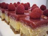 Cheesecake aux framboises