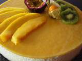 Entremet aux fruits exotiques