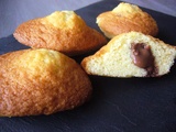 Madeleines au gianduja