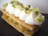 Mille feuille pomme & kiwi