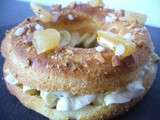 Paris-Brest ananas, citron & basilic