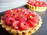 Tartelettes citron & framboise