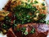 Arrosto Misto - Polenta et Gremolata - plat Italien