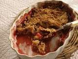 Crumble Pommes & Fraises