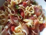 Fettuccine aux Tomates Confites