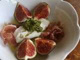 Figues, Parme, Burrata