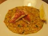 Risotto aux filets de rougets