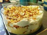 Trifle aux Poires et Caramel