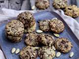 Cookies au chocolat et à la purée de sésame