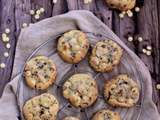 Cookies aux noix de macadamia et aux grués de cacao caramélisés