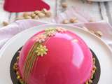 Entremets Fruits rouges-Pistache