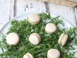 Macarons salés au pistou