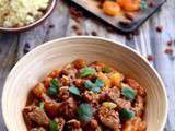 Tajine de veau aux abricots secs