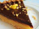 Tarte citron chocolat