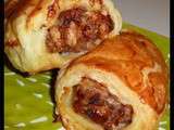 Du jour: Sausage rolls au gorgonzola