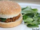 Burger de lentilles moelleux