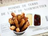 Churros de pommes de terre de Noirmoutier aux algues {recette}