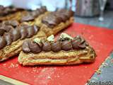 Eclair au chocolat Nestlé dessert Noir absolu par Grégory Cohen {recette}