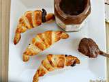 Mini-croissants à la pâte à tartiner Nocciolata {recette facile et rapide}