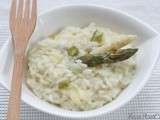 Risotto aux asperges vertes et blanches {recette}