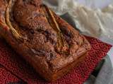 Banana bread aux pépites de chocolat noir (vegan)