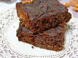 Brownie chocolat noir et patate douce (vegan & sans gluten)