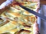 Classiques du weekend: la tarte à la rhubarbe à l'ancienne