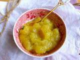 Compote de pommes et courgettes {Bataille Food #26}