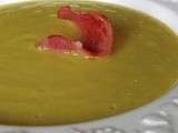  London Particular , soupe anglaise rustique aux pois cassés et bacon