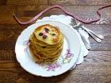 Pancakes au cassis (sans lactose)