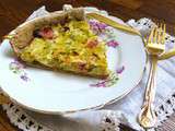 Quiche complète aux poireaux et au bacon