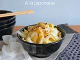 Salade de chou chinois à la japonaise