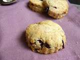 Scones vegan au cassis et noix de coco (sans gluten)