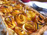 Tarte aux pommes en bouquet de roses (sans gluten)