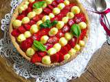 Tarte pâtissière aux fraises