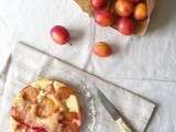 Upside down Victoria plum cake à la cannelle et amande