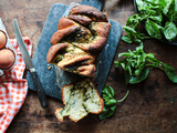 Babka au pesto maison