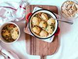 Chicken and Dumplings {soupe de poulet aux boulettes}