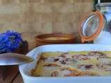 Clafoutis abricots lavande