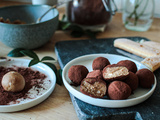 Facile de tiramisu balls (truffes au café)