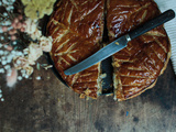 Galette des Rois aux noisettes et au caramel