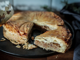 Galette des Rois maison aux noix et au chocolat