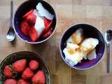 Glace au yaourt sans sorbetière