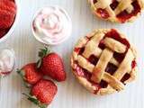 Mini pies aux fraises