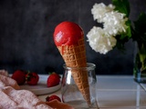 Sorbet à la fraise : recette facile et rapide