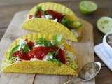 Tacos au poisson, à l’avocat et à l’aubergine