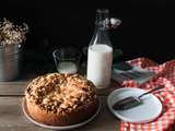 Tarte crumble aux prunes selon Martha Stewart