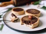 Tartelettes au chocolat, épices, noisettes et érable