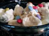 Glace smarties au lait concentre sucre sans sorbetiere